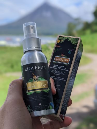 Customer photo review of Natural Insect Spray Repellent
