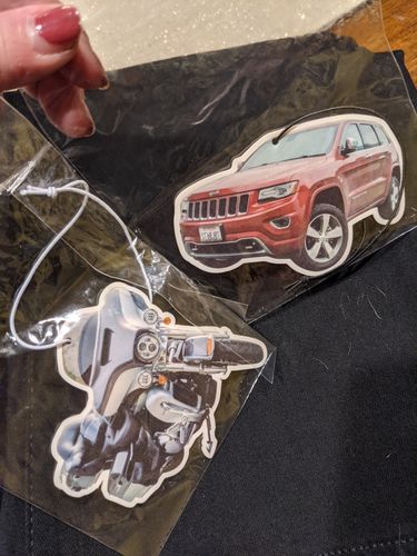 Customer photo review of Custom Air Freshener
