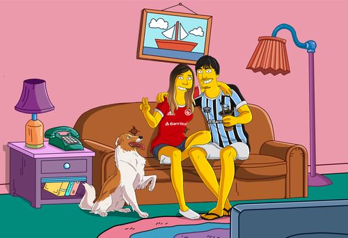 Customer photo review of RETRATO EM ARQUIVO DIGITAL FAMILIA AMARELA