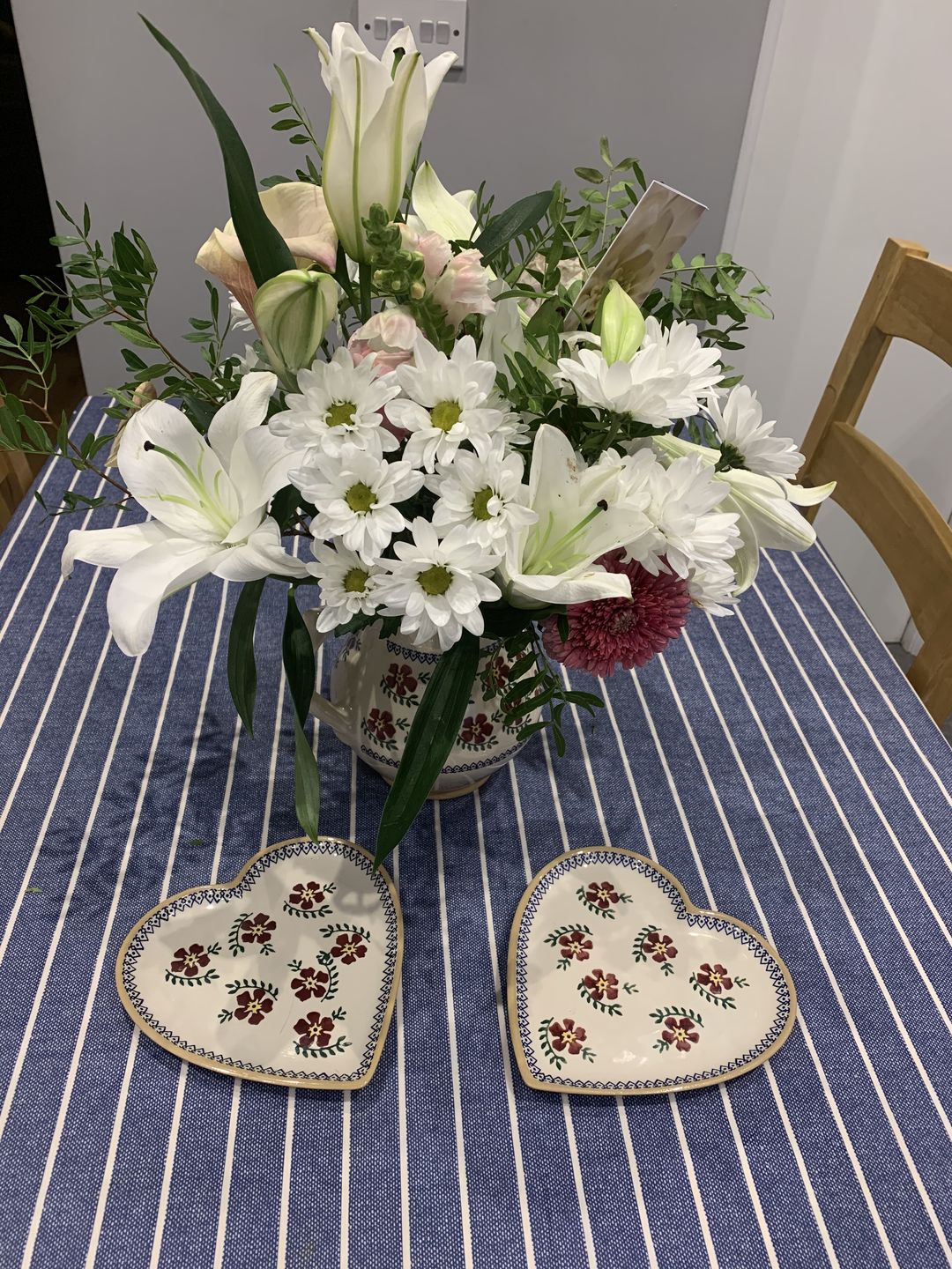Customer photo review of Large Jug Old Rose