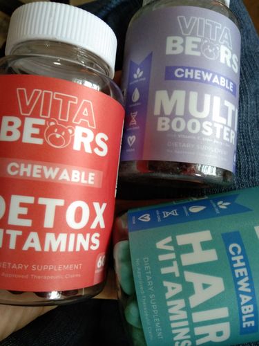 Customer photo review of Hair & Skin Detox Bundle