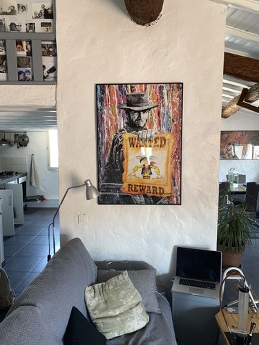 Customer photo review of "Man who paints faster than his shadow"  - limitée à 150 exemplaires