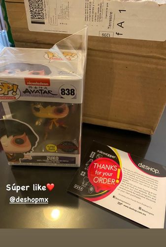 Customer photo review of 838 FUNKO POP animation : Zuko Legend of Korra (special edition)