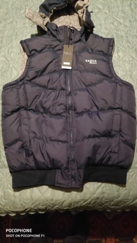 Customer photo review of Casual Lightweight Down Vest