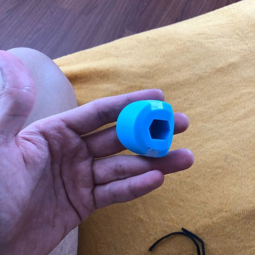 Customer photo review of Jawzrsize Musculation Mâchoire Carré
