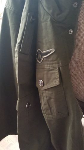 Customer photo review of Cotton Military Bomber Jackets