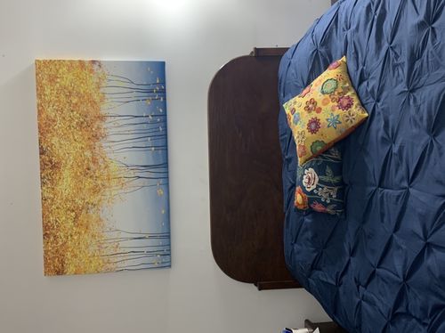 Customer photo review of 'Abundance Tree' Framed Canvas (47" x 27")