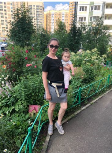 Customer photo review of Porte bébé KidsyPro