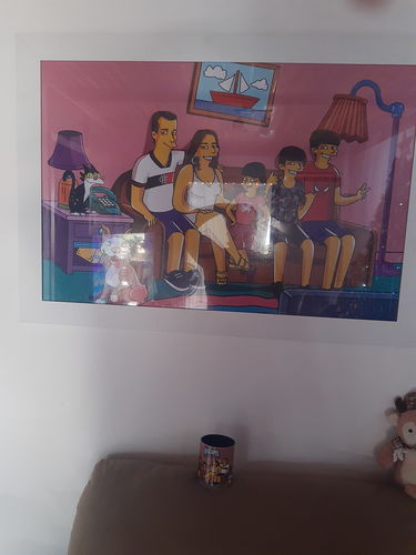 Customer photo review of RETRATO EM ARQUIVO DIGITAL FAMILIA AMARELA