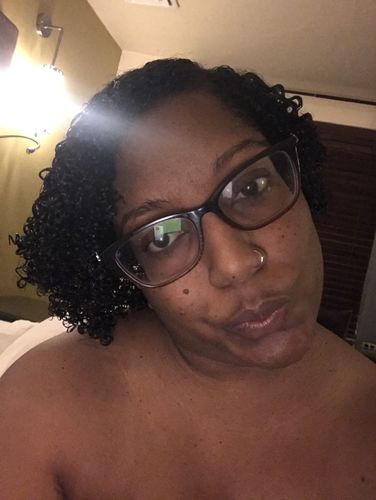 Customer photo review of Curly Hair Wash and Go System with Organic Castor Oil for Strengthening Hair with  Vanilla Berry Fragrance (Step 1 - 4)