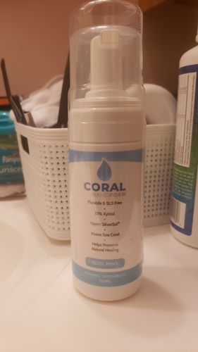 Customer photo review of Nano Silver Foaming Toothpaste (Travel Size)