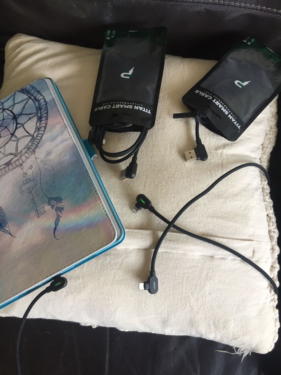 Customer photo review of Titan Smart Cable™ (3-Pack)