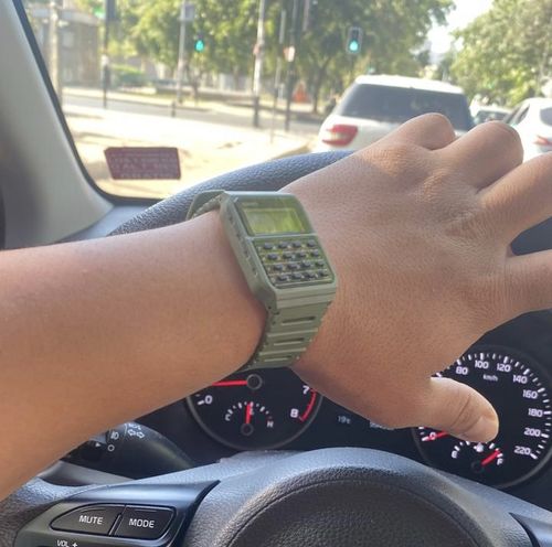Reloj Calculadora Casio Vintage Ca 53wf 3bcf Dando La Hora Dando La Hora
