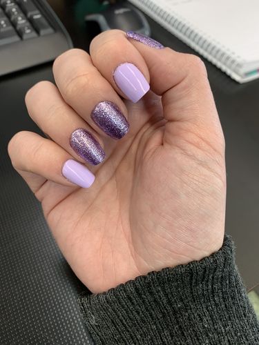Customer photo review of 6 Color Holographic Gel Polish Set
