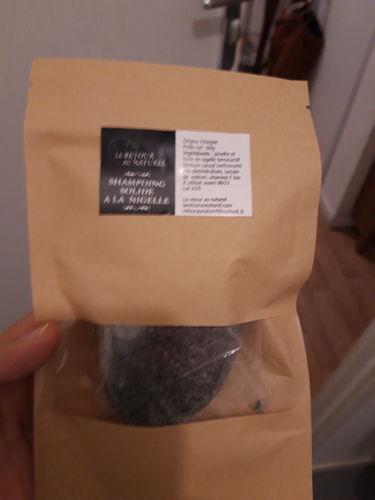 Customer photo review of SHAMPOING SOLIDE A LA NIGELLE
