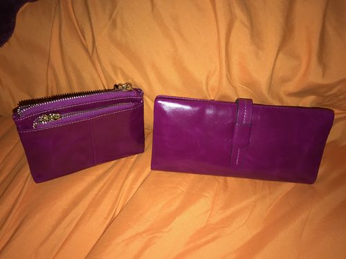 Customer photo review of Limoges Leather Wallet