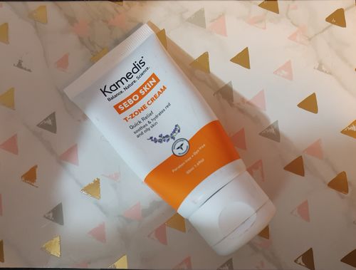 Customer photo review of ערכה טיפולית לעור פנים אדמומי | SEBO T-ZONE KIT