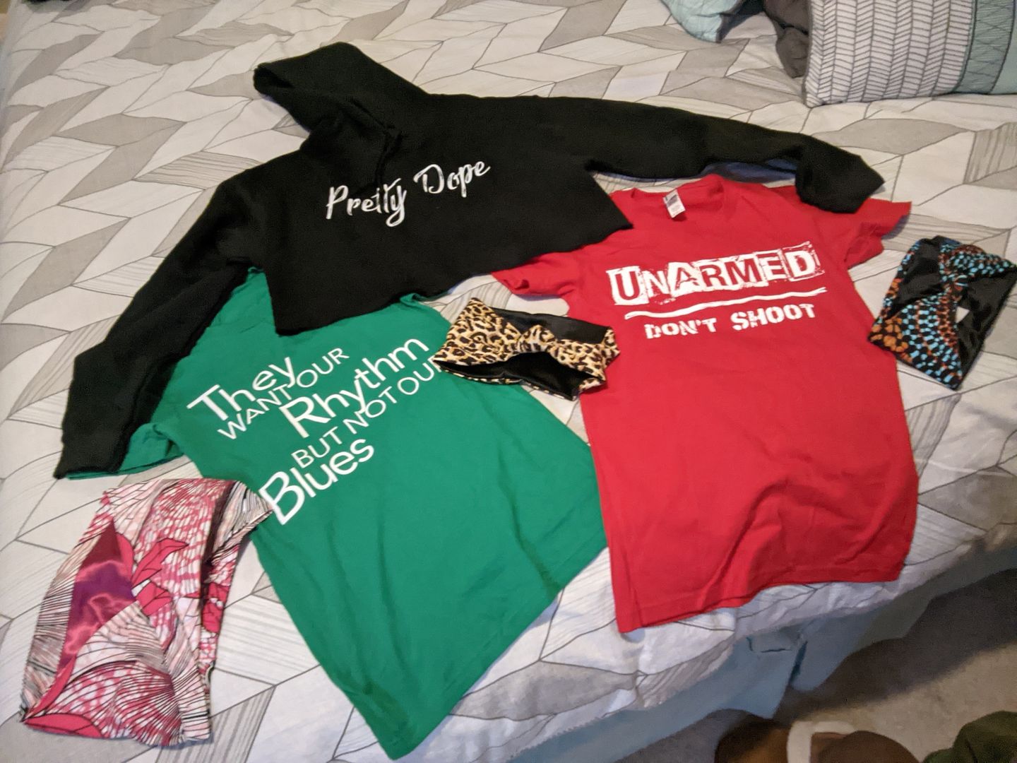 Customer photo review of Mystery Surprise Tees (2 Shirts)
