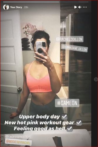 Customer photo review of Freedom Scrunch Leggings