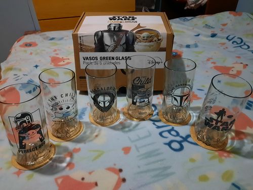 Customer photo review of The Mandalorian - Green Glass