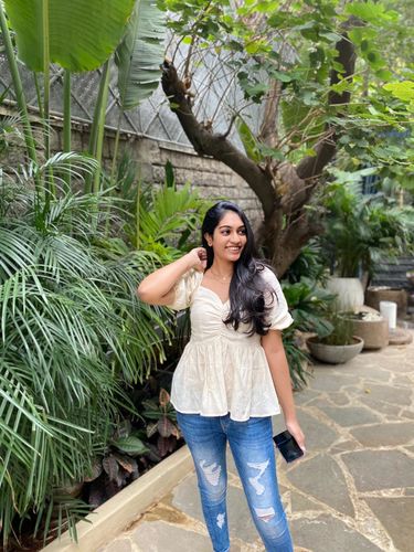 Customer photo review of Aria Blouse