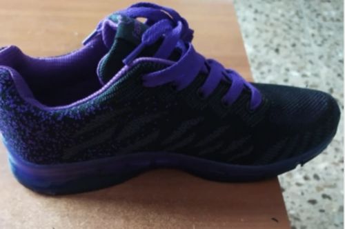 Customer photo review of Casual, Stylish and Comfortable flat walking sneakers for women