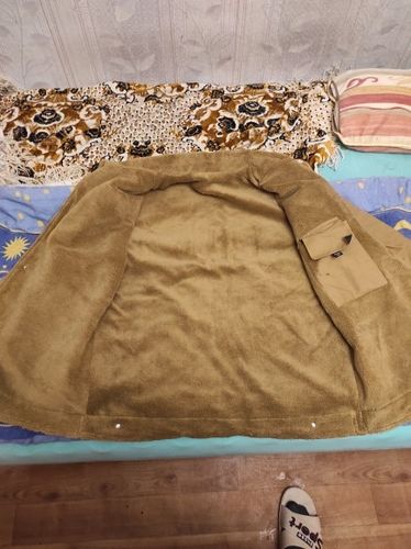 Customer photo review of Winter Bomber Jacket Men Air Force Pilot MA1 Jacket