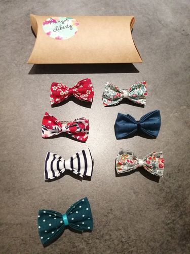 Customer photo review of Barrette "marinière" rayures fines