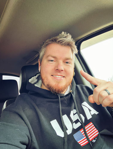 Customer photo review of USA Champion Hoodie (PREMIUM)