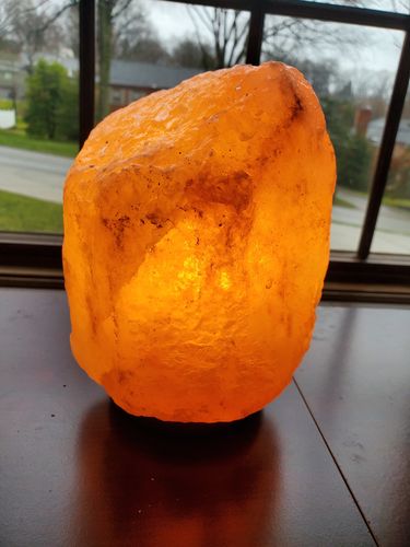 Customer photo review of Original Himalayan Salt Lamp (Large)