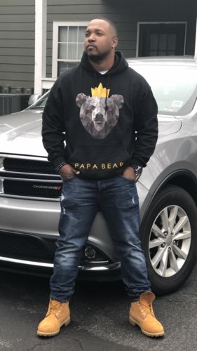 Customer photo review of Papa Bear - Unisex Heavy Blend™ Hooded Sweatshirt