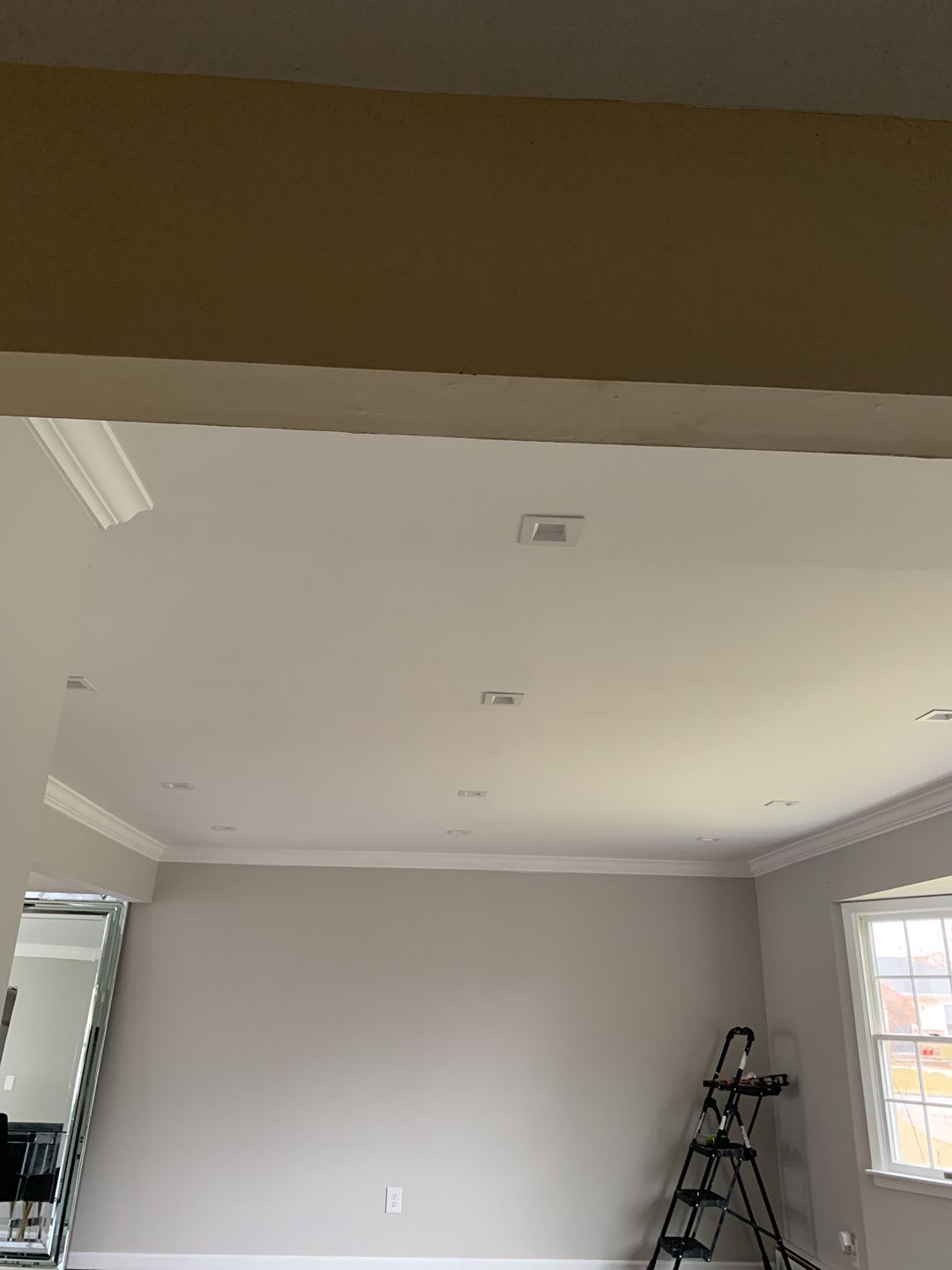 Customer photo review of 4-inch Dimmable LED Square Downlights, Recessed Ceiling Light Fixture, 9W, Kitchen Lights