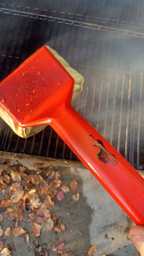 Customer photo review of Double Up: 2 Brushes + 4 Cleaning Heads