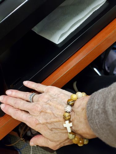 Customer photo review of ' Thou Art With Me ' Bracelets
