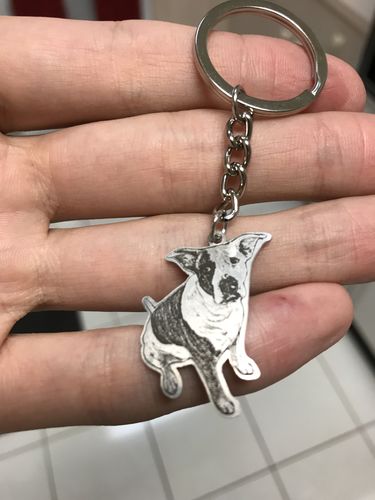 Customer photo review of Silvercut™ Keychain