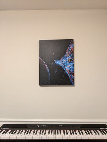 Customer photo review of Big Difference Canvas Set