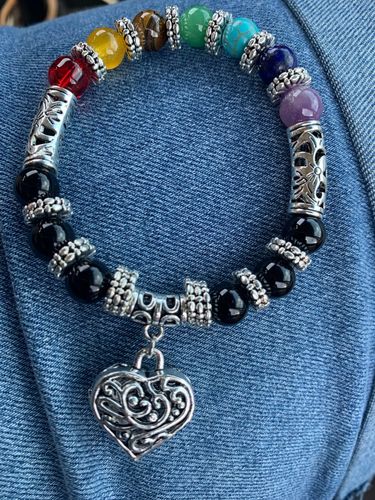 Customer photo review of Colors of the Soul Healing Bracelet