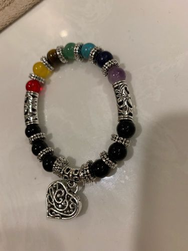Customer photo review of Colors of the Soul Healing Bracelet