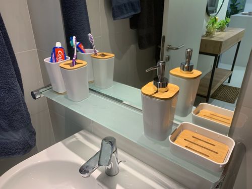 Grandeur 6pcs Bathroom Accessories Set Liances Grandeur 6pcs Bathroom Accessories Set