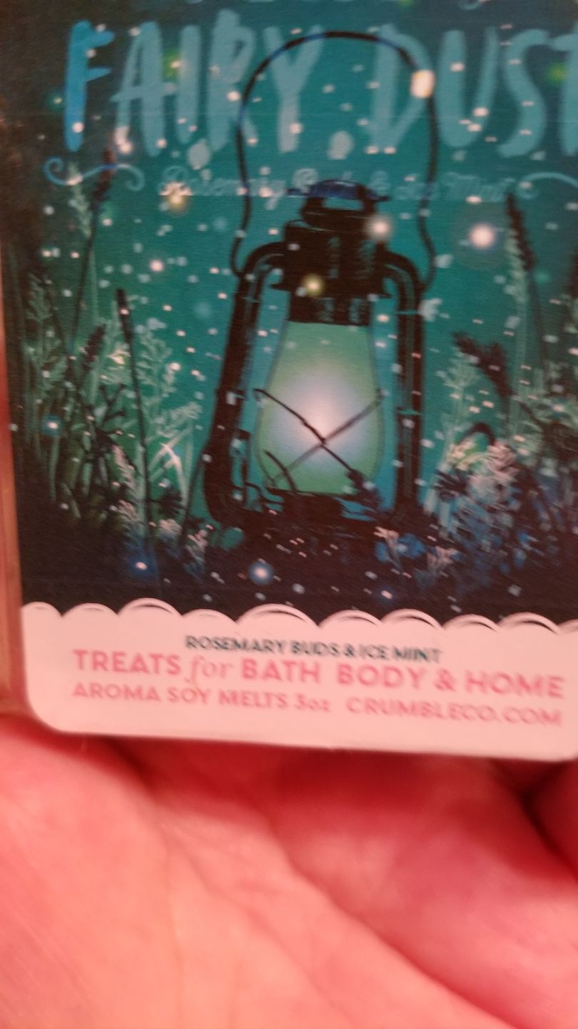 Customer photo review of Fairy Dust Wax Melts