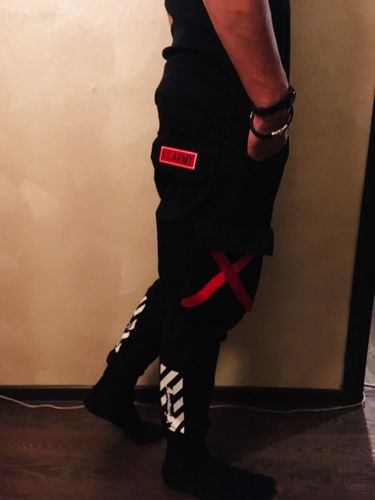 Customer photo review of Augusto Morosini Joggers