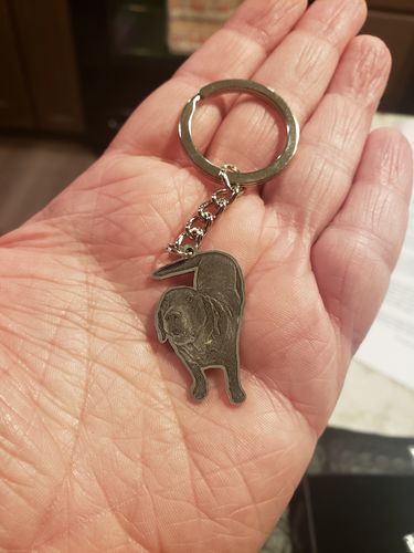 Customer photo review of Silvercut™ Keychain