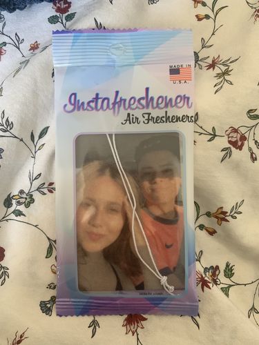 Customer photo review of Rounded Rectangle Portrait Air Freshener