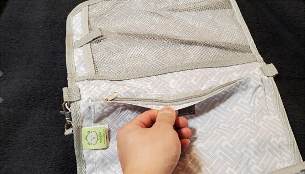 Customer photo review of EZEE Diaper Mat