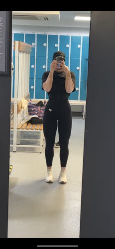 Customer photo review of Pack Of 2 -  Latex Waist Trainer and Sweat Fitness Belt - Black