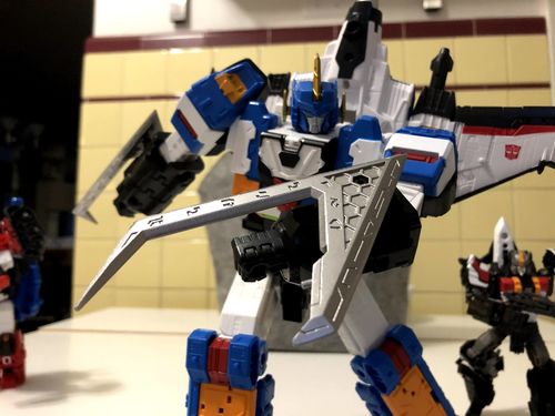 Customer photo review of Shockwave Lab SL-53 SL53 Z Sword for Takara Tommy LG-EX Dai Atlas Big Powered Upgrade Kit
