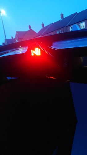 Customer photo review of Hyundai I30N Brake Light Overlay