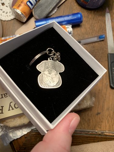 Customer photo review of Silvercut™ Keychain