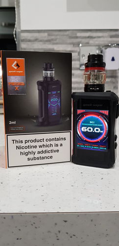 Customer photo review of GeekVape Aegis X 200W Kit with Cerberus Sub Ohm Tank