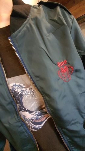 Customer photo review of Borelli Bomber Jacket
